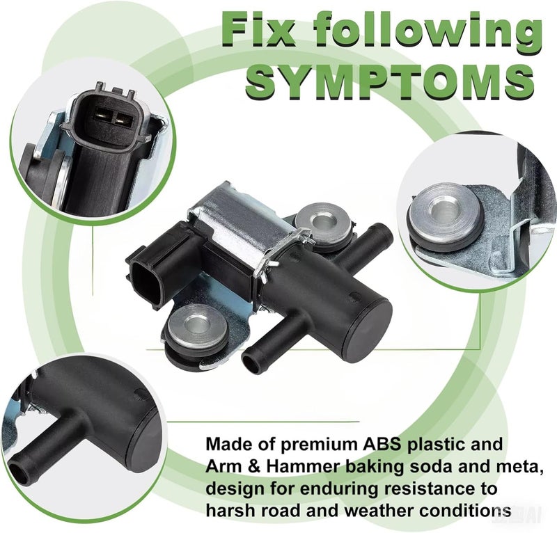 Mormonea 911-509 Vapor Canister Purge Solenoid Valve Fit for Altima/Maxima/Rogue/Pathfinder 2007-2017, 2009-2018 QX60/QX70 | OEM Standard & Enhanced Durability | Fuel Efficiency & Emission Control - Image 4